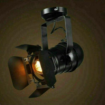 Vintage E27 spotlight theatre stage lighting window display ceiling light jorunhe.com